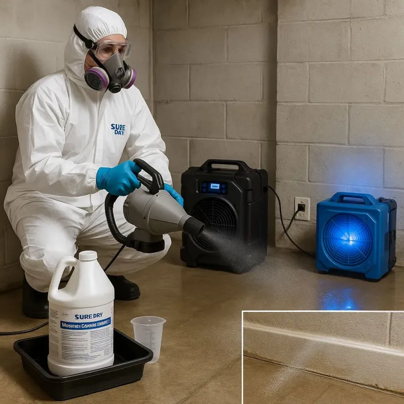 Sanitization and Odor Removal process in Pittsfield, MA